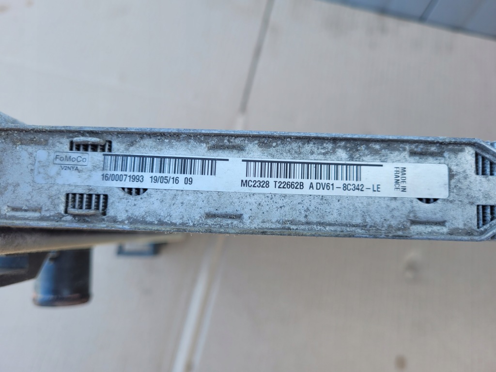 Радиатор воды ford c-max mk2 1.6 tdci с Разборки