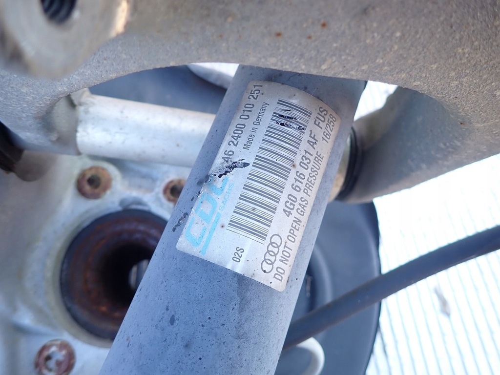 фото №11, Поворотний кулак ступиця важіль амортизатор лівий задня audi rs6 c7 16r