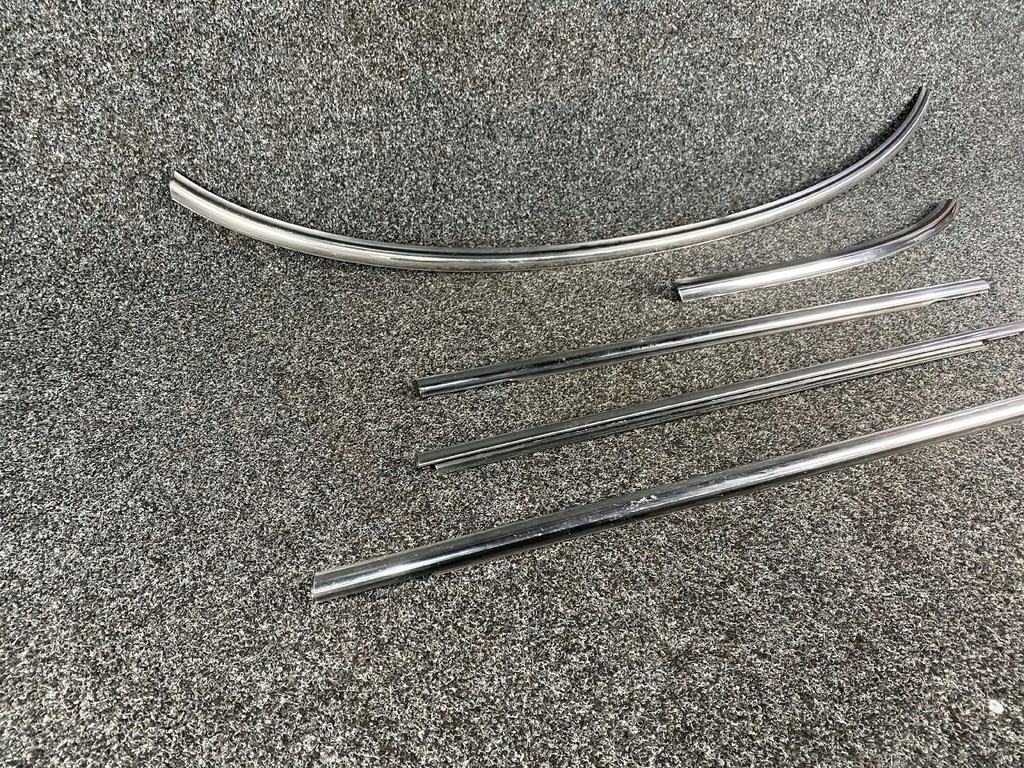 фото №3, Mini cooper f55 f56 молдинг хром двері