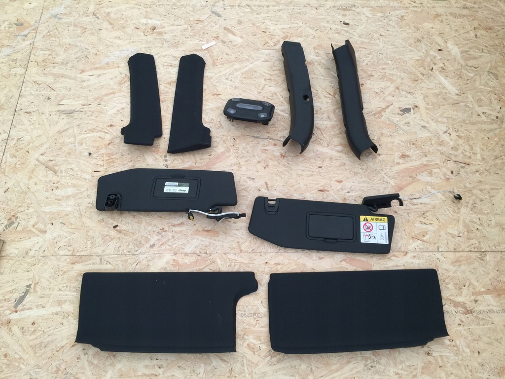 фото №1, Jeep gladiator 18 19 пластик na блок двигуна оббивка