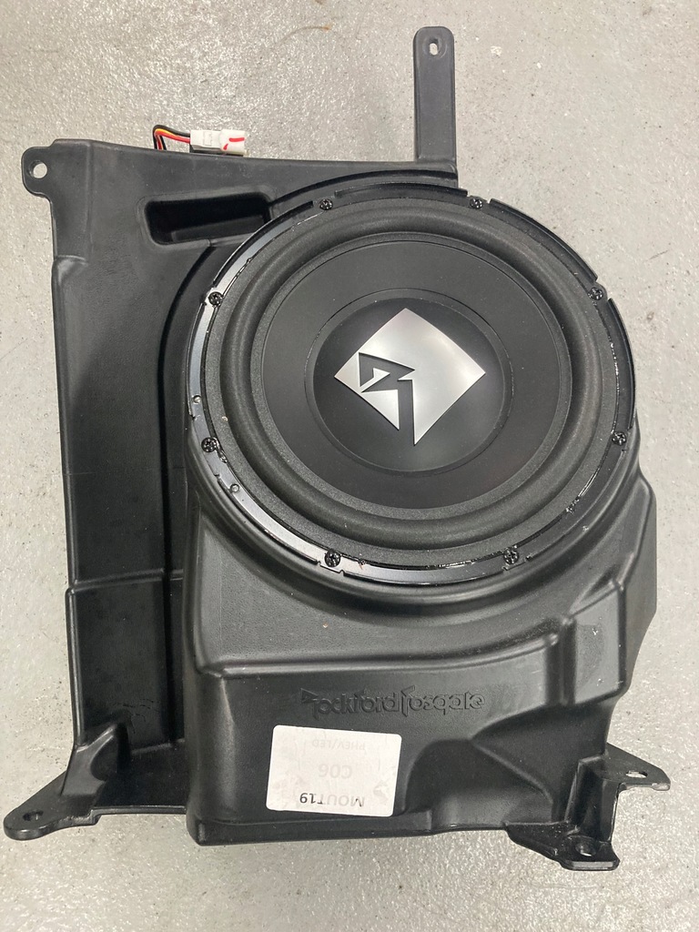 фото №1, Сабвуфер динамік rockford fosgate mitsubishi outlander iii 2018 2019 2020