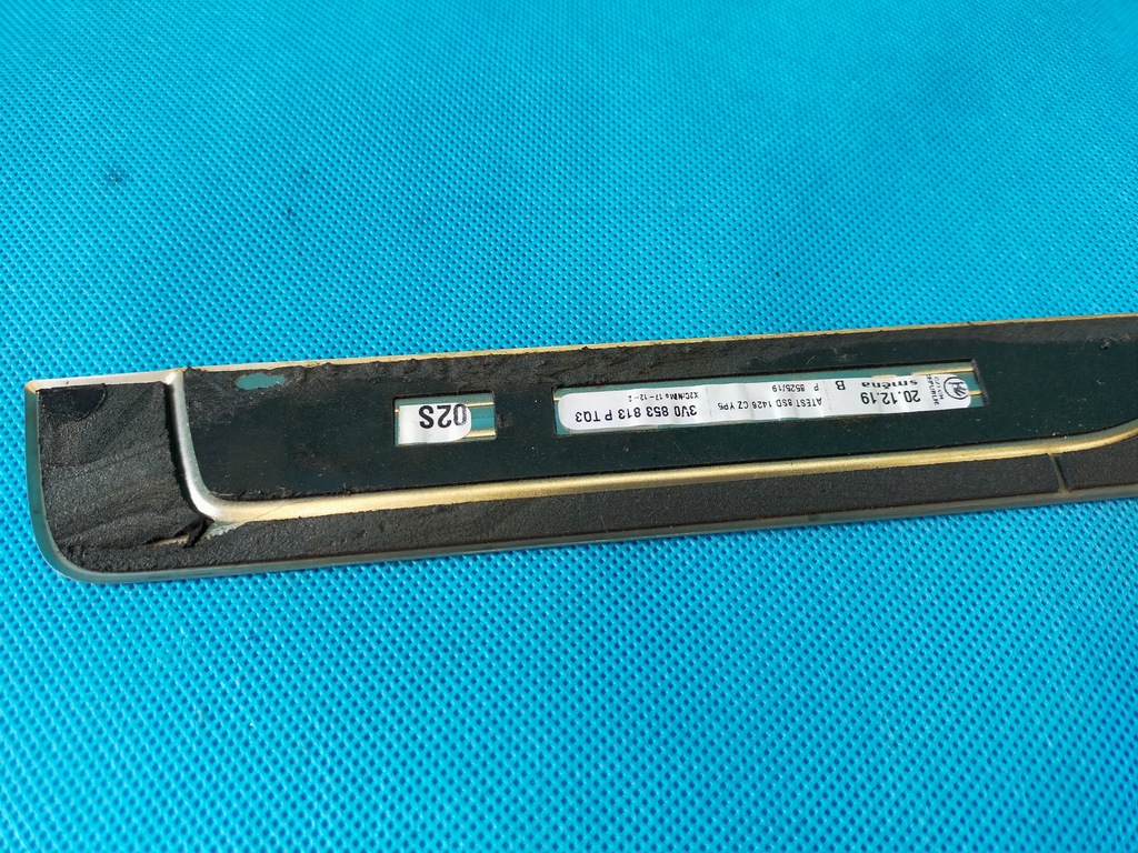 фото №9, Skoda superb 3 iii fl 2.0fsi 200kw 20r молдинг поріг лівий перед 3v0853813p