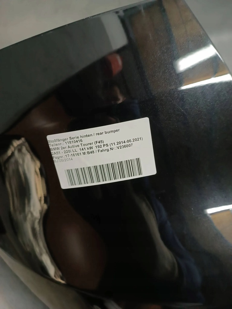 фото №8, Bmw 2 f45 бампер задняя kol.475