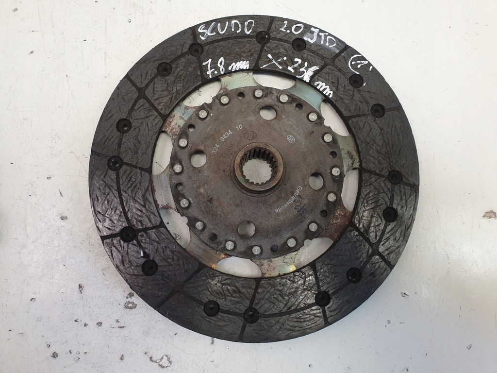 фото №7, Fiat scudo 2.0 jtd зчеплення диск притиск