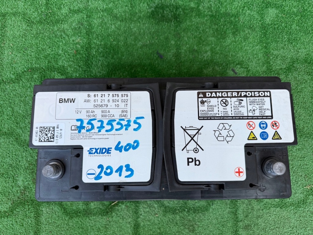 фото №1, Аккумулятор bmw 7575575