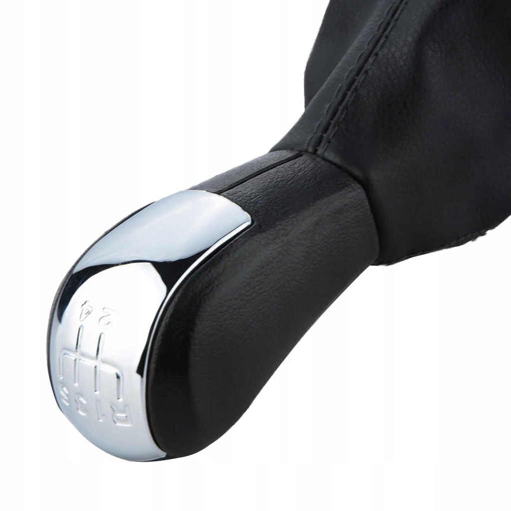 фото №13, Ручка перемикання передач чохол skoda octavia 2 ii хром 5 передач