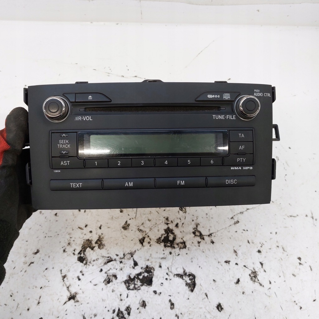 фото №1, Toyota auris 1 i радіо заводський cd 86120-1a230