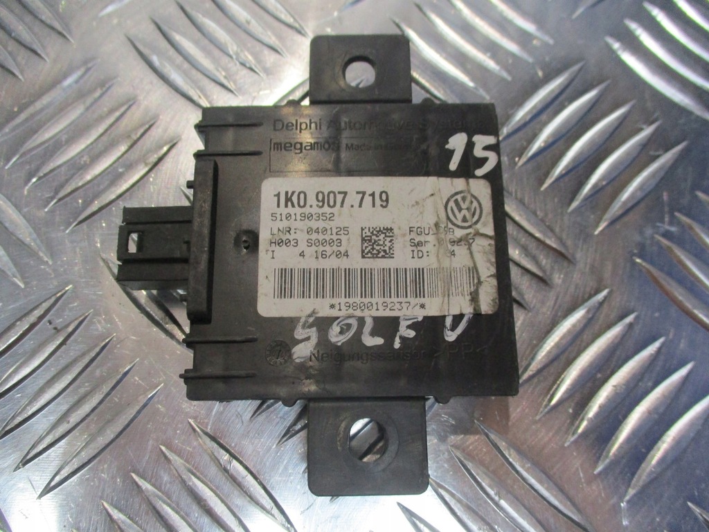 фото №1, Модуль сигналізація vw golf v 1.9 tdi 1k0907719