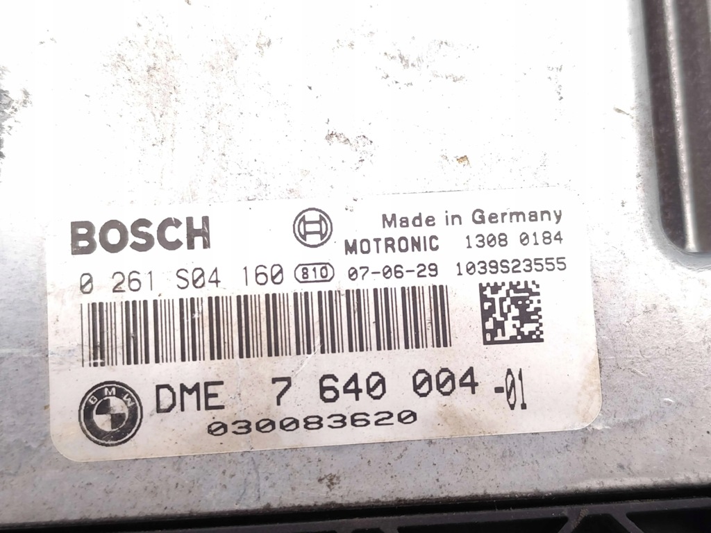 Mini mini блок управления / модуль ecu one бензин 70kw 95 hp 7640004 0261s04160 с Разборки