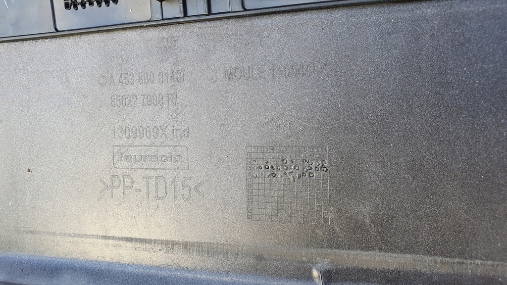 фото №10, Smart fortwo 3 iii 14- бампер задня оригінал