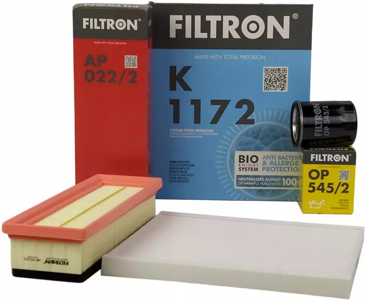 фото №1, Fiat punto 3 iii grande evo 1.2 набор 3 фильтров