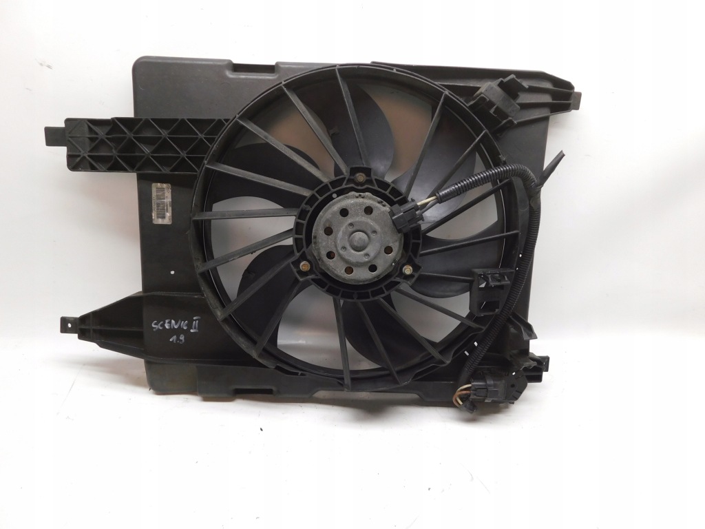 фото №1, Вентилятор радиатора - renault megane ii scenic ii 1.5 1.9 dci 8200680824