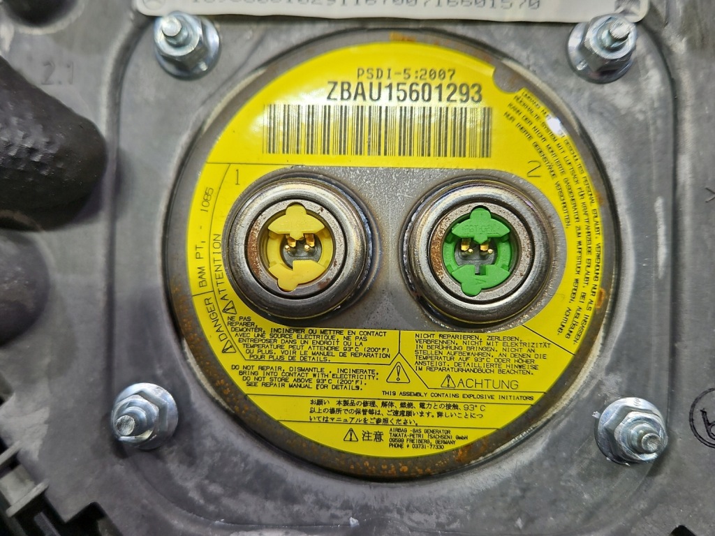 Руль кожаный с подушка mercedes w169 a1694600503 04-08 в Украине