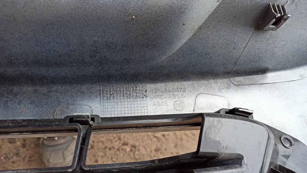 фото №6, Решётка радиатора решётка радиатора радиатора перед fiat ducato 14+ идеальное состояние