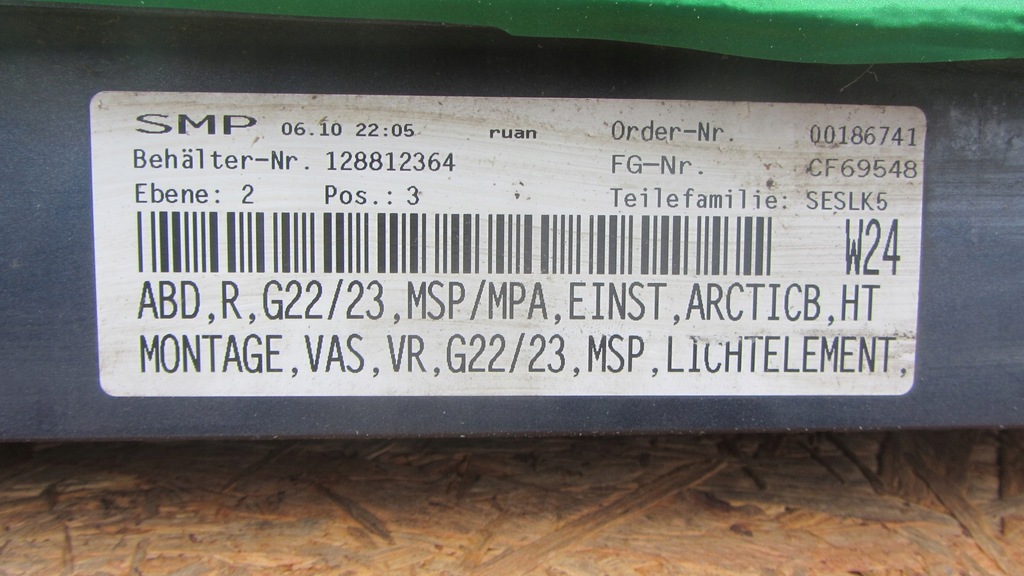 фото №10, Правая молдинг накладка порог bmw 4 g22 g23 m-pakiet