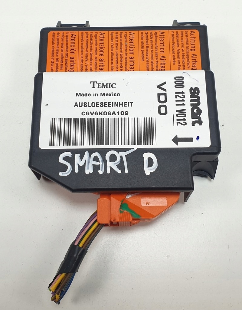 фото №1, Датчик air bag подушка безопасности smart fortwo 450