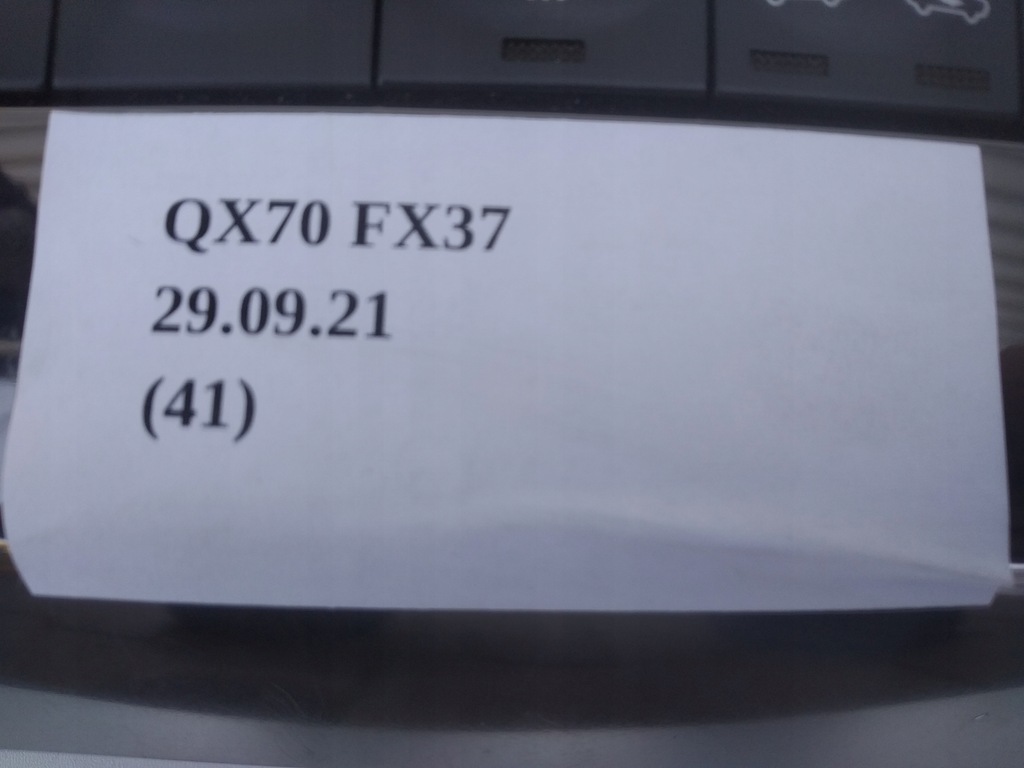 фото №7, Панель кондиционер радио приборная панель infiniti qx70 fx37 fx30d