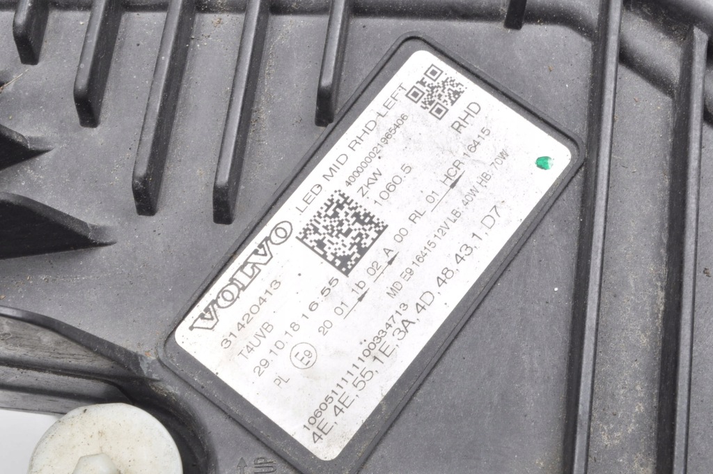 фото №12, Volvo xc60 ii лампа ліва передня лівий перед uk 31420413