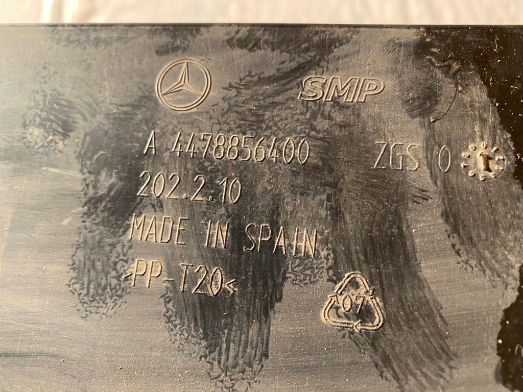 фото №8, Mercedes vito w447 плита защита pod бампер