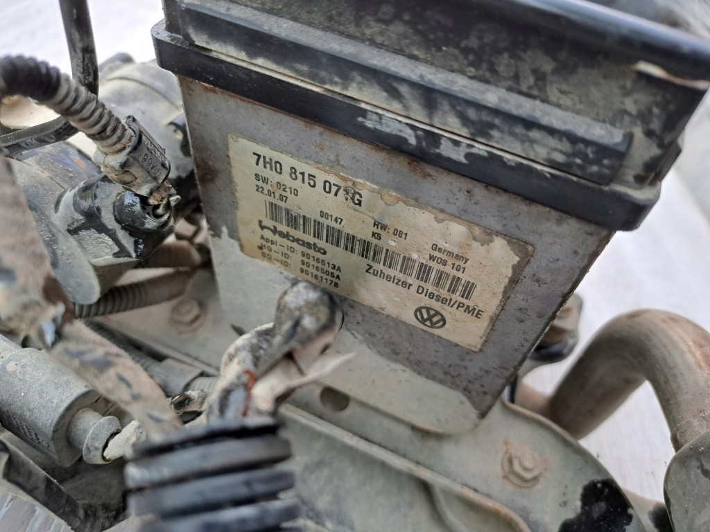 фото №5, Vw t5 обігрівач стояночний webasto 7h0815071g