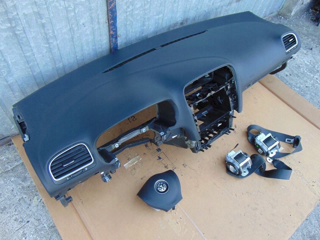 фото №4, Консоль подушки безопасности подушка безопасности vw golf vi kombi оригинал