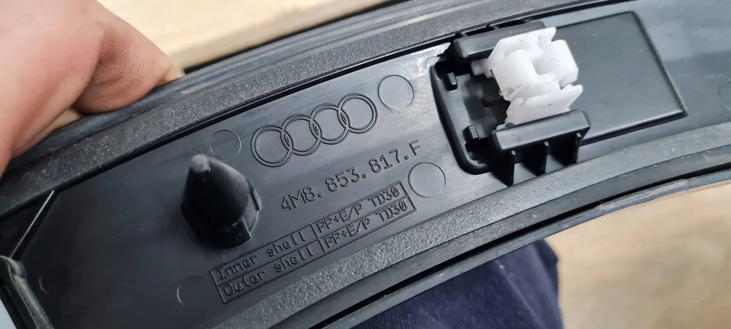 фото №11, Sq8 q8 молдинг накладка na крила ліва лівий задня lj5l 4m8853817f