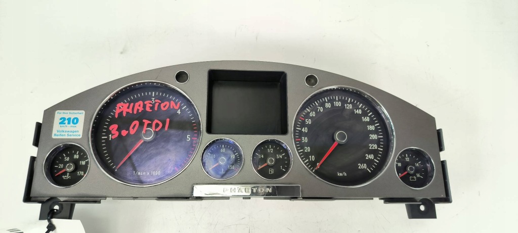 фото №1, Счетчик приборная панель 3d0920882p volkswagen phaeton