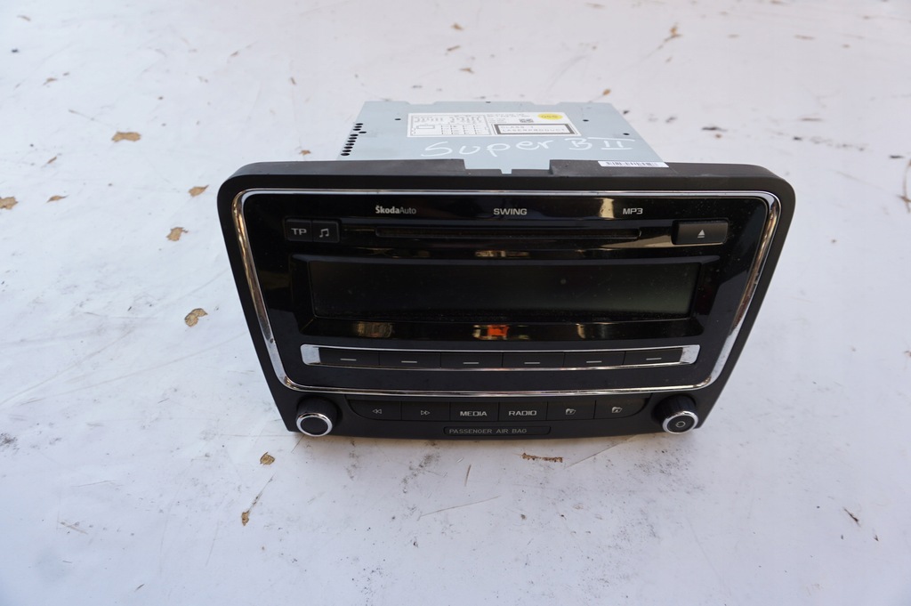 фото №1, Радіо cd 3t0035186 skoda superb ii 2