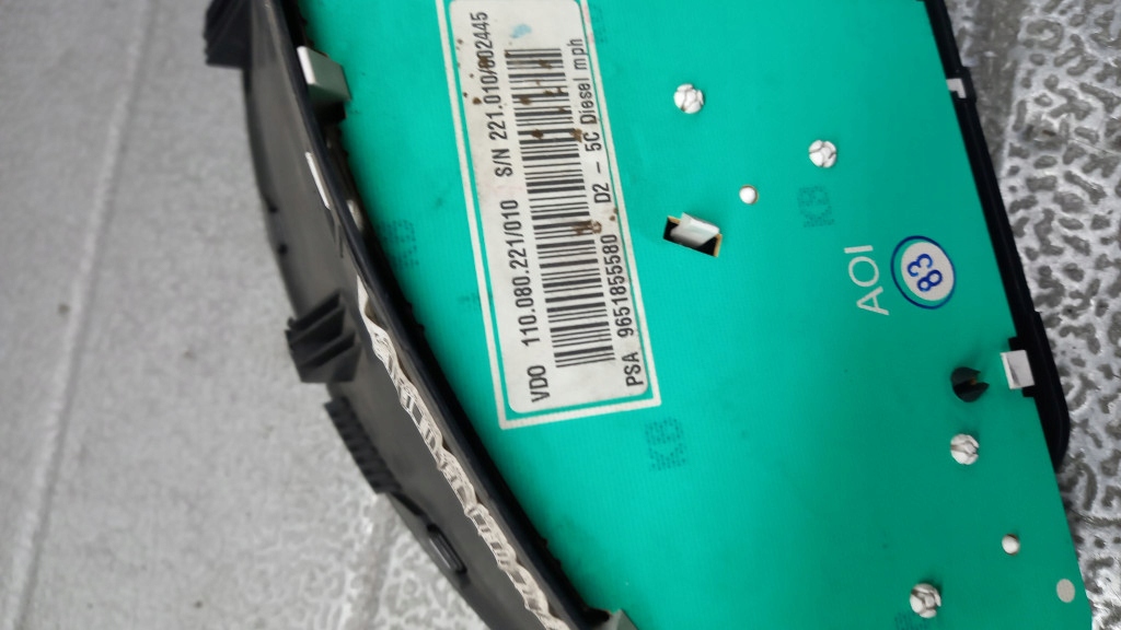 фото №5, Лічильник peugeot 407 i kombi 05r 2.0hdi 965185580