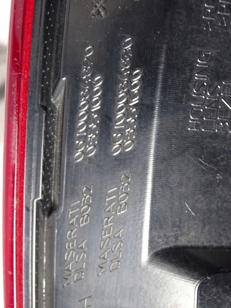 фото №7, Лампа задняя задняя левая maserati ghibli led