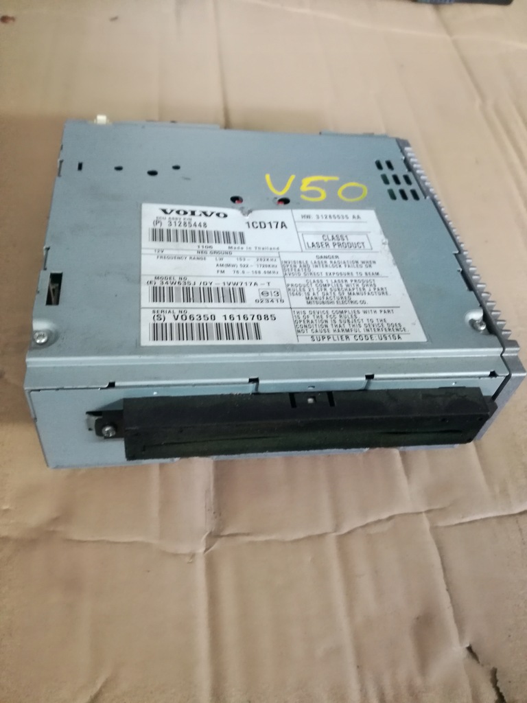 фото №1, Volvo v50 s40 ii c30 радіо зчитувач cd 31285448