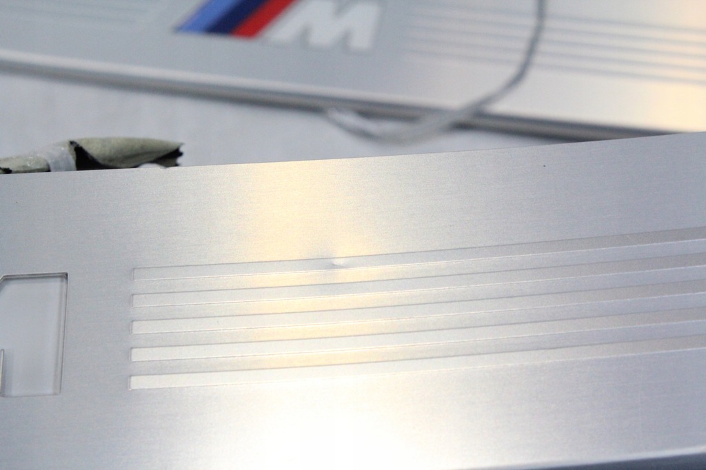 фото №14, Накладки пороговые декоративные mpakiet bmw g11 lci