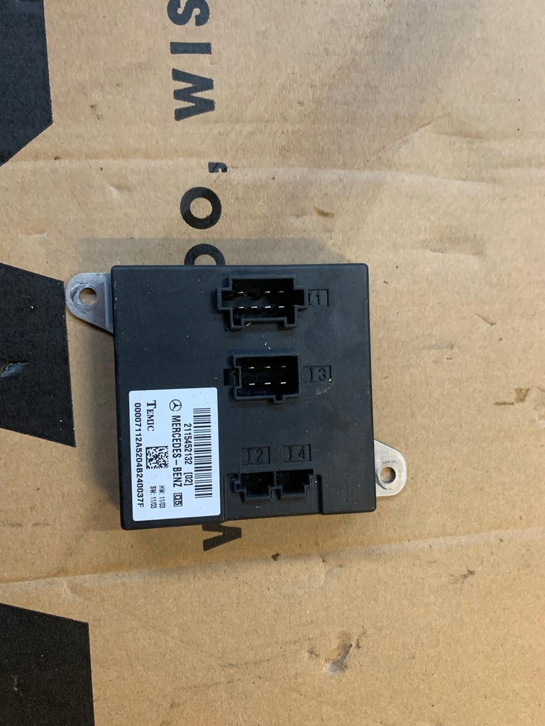 фото №1, Модуль блок керування сидіння mercedes w211