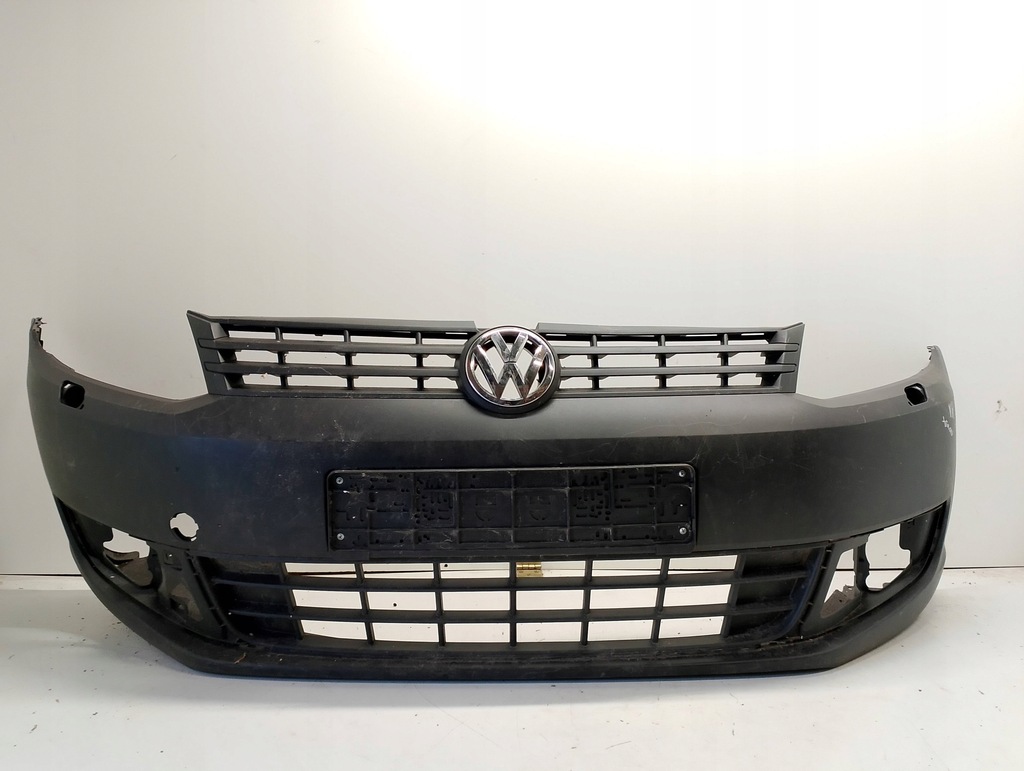фото №1, Vw caddy 2k5 бампер передний перед омыватель