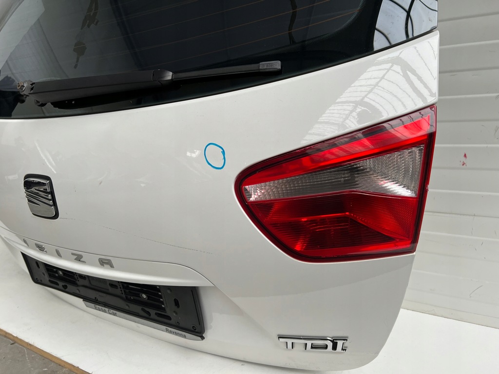 фото №6, Крышка багажника задняя багажника seat ibiza iv kombi