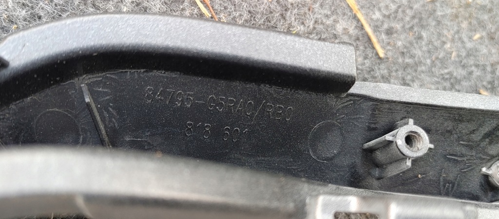 фото №7, Молдинг консоли приборная панель kia niro lift решётка обдув