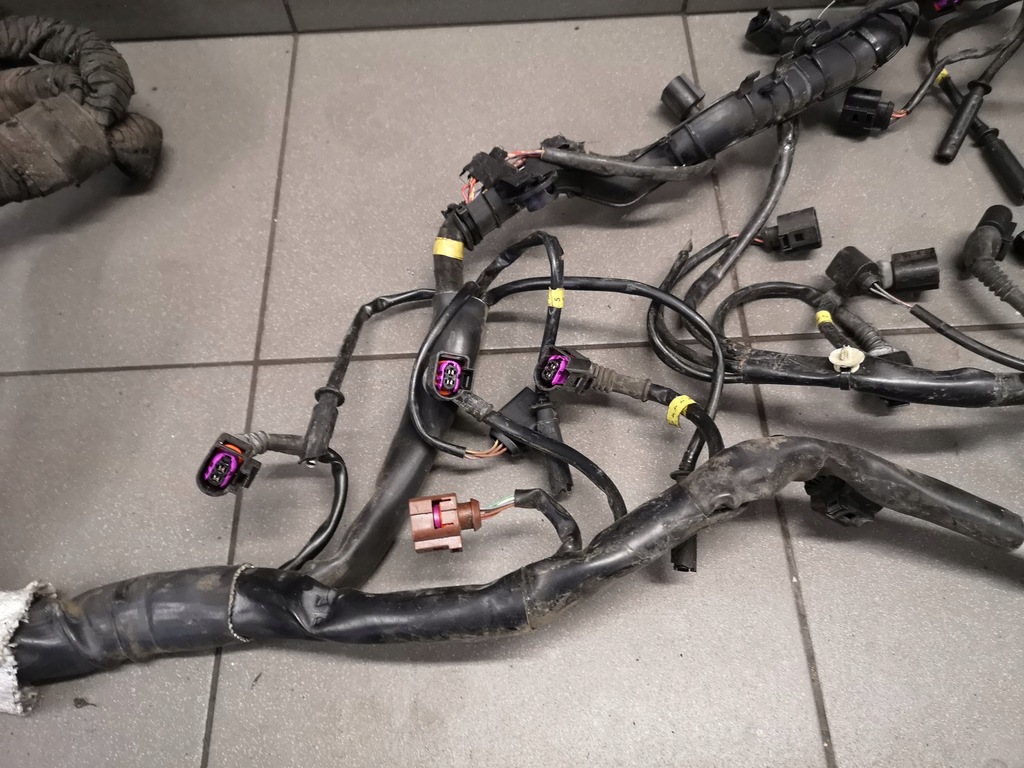 фото №13, Жгут двигателя audi a8 d3 3.0 tdi uk 4e2971713an