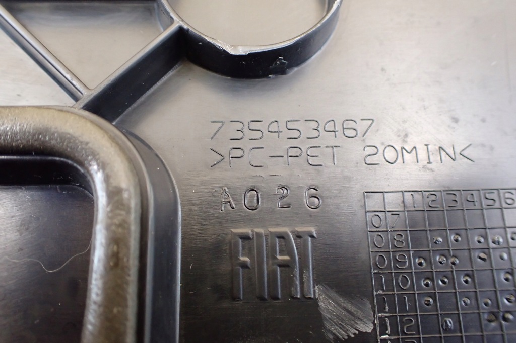 Lancia delta 3 08- спойлер спойлер кришки багажника задній задня 735453467 оригінальний номер Зі Шроту