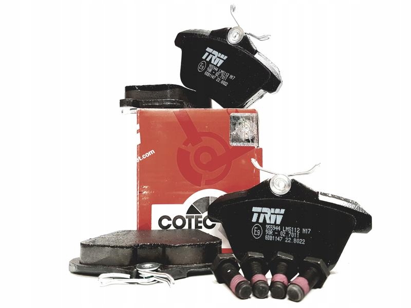 фото №1, Тормозные колодки trw alfa romeo 156 164 166 задние