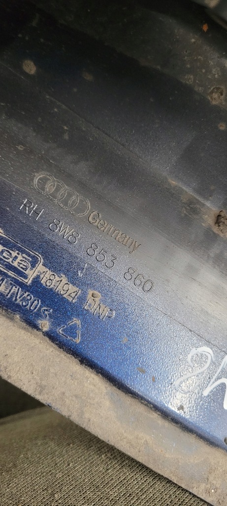 фото №11, A5 8w молдинг порог правая правый перед lx5q 8w6853860