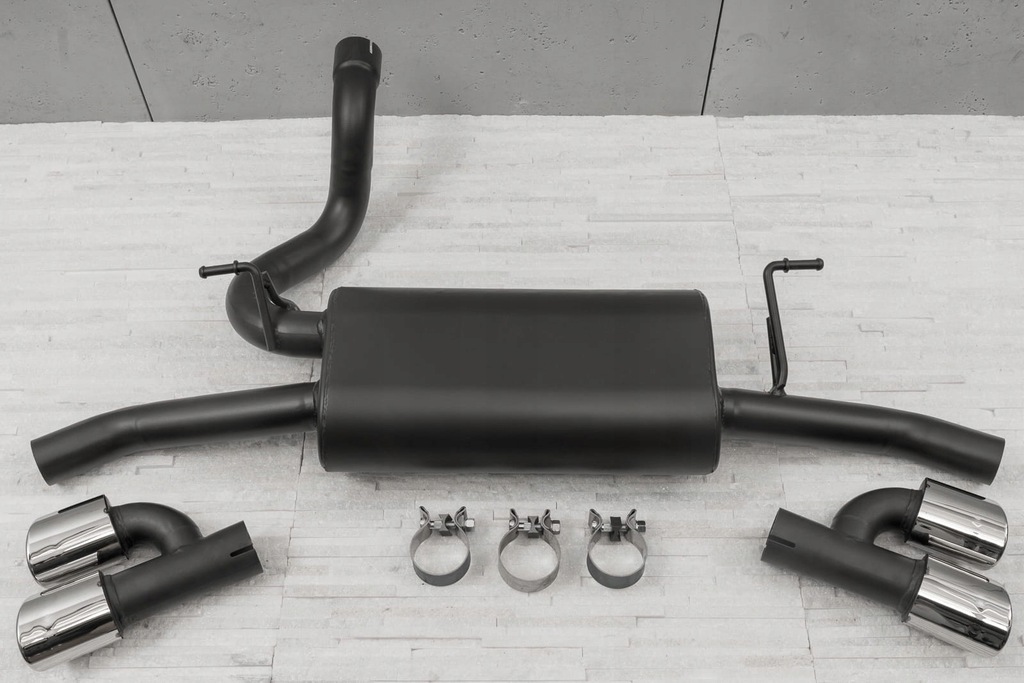 фото №6, Jeep wrangler jl 2018+ двойной тюнинговый выхлоп