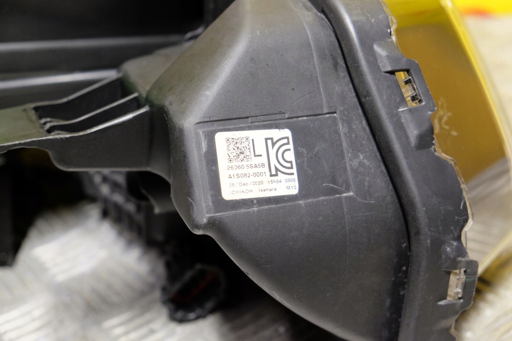 фото №11, Nissan leaf 2018- фара лампа full led левая серебристая usa