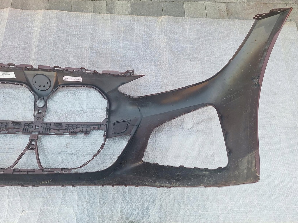 фото №14, Bmw i4 g26 бампер перед передний m-pakiet aventurini red super состояние