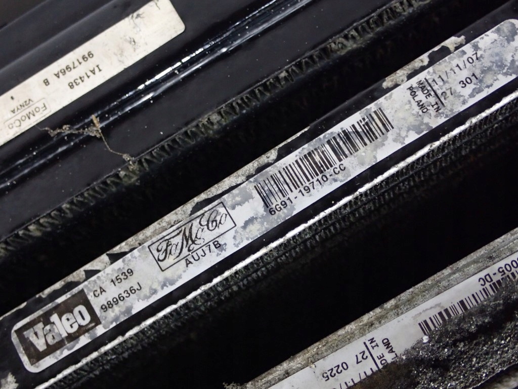 Комплект радіатор вентилятор ford galaxy mk3 2.0 tdci 08r Оригінал