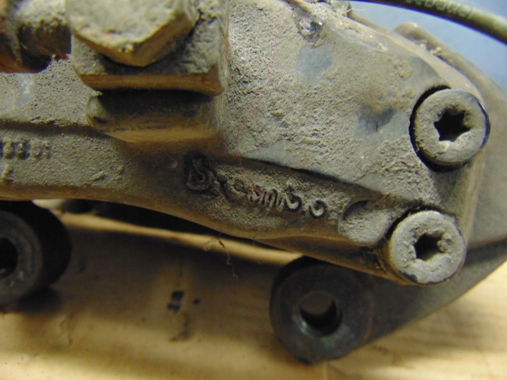 Супорт гальмівний лівий перед передній brembo 345mm mercedes ml w163 4.3b v8 Зі Шроту