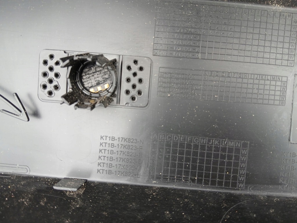 фото №14, Ford transit connect mk2 14- бампер задня задній pod 4x pdc oryg