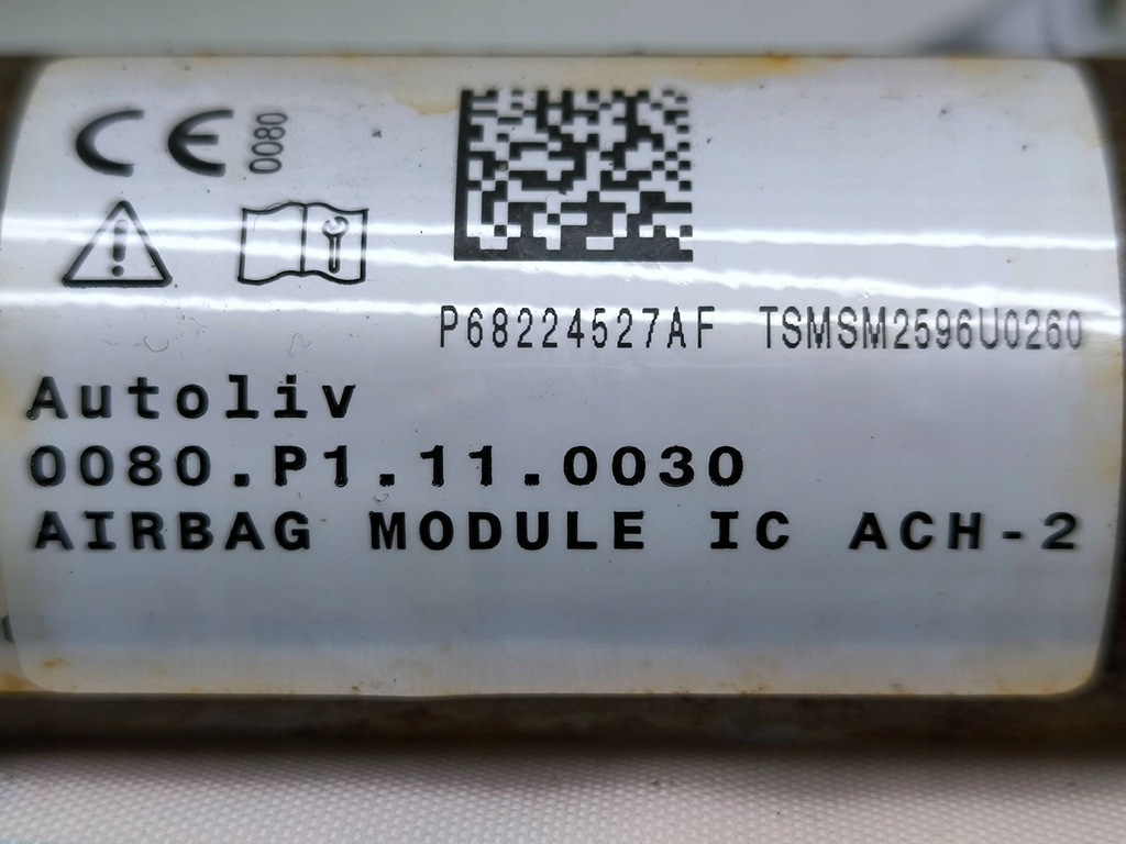 фото №6, Chrysler pacifica 2017 ліва сторона шторка безпеки подушка безпеки