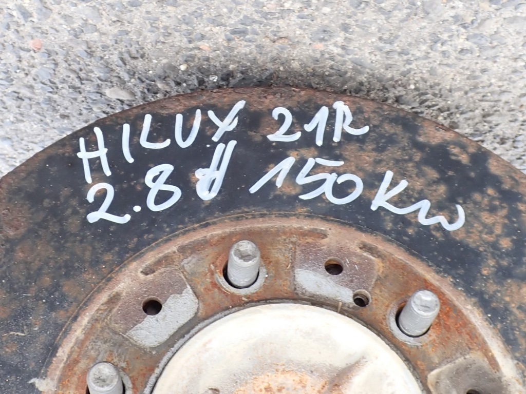 Міст диференціал балка oś підвіска задній toyota hilux viii 2.8 41110-0k830 3.909 Доставка