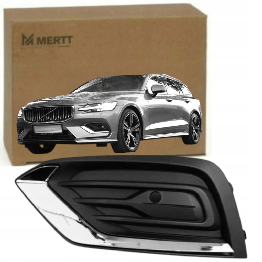 Купить Volvo s60 v60 18- решётка  бампера молдинг хром решётка бампера левая 3145563