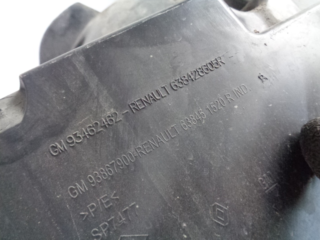 фото №3, Підкрилок правий перед renault trafic iii 1.6 dci 2019 rok